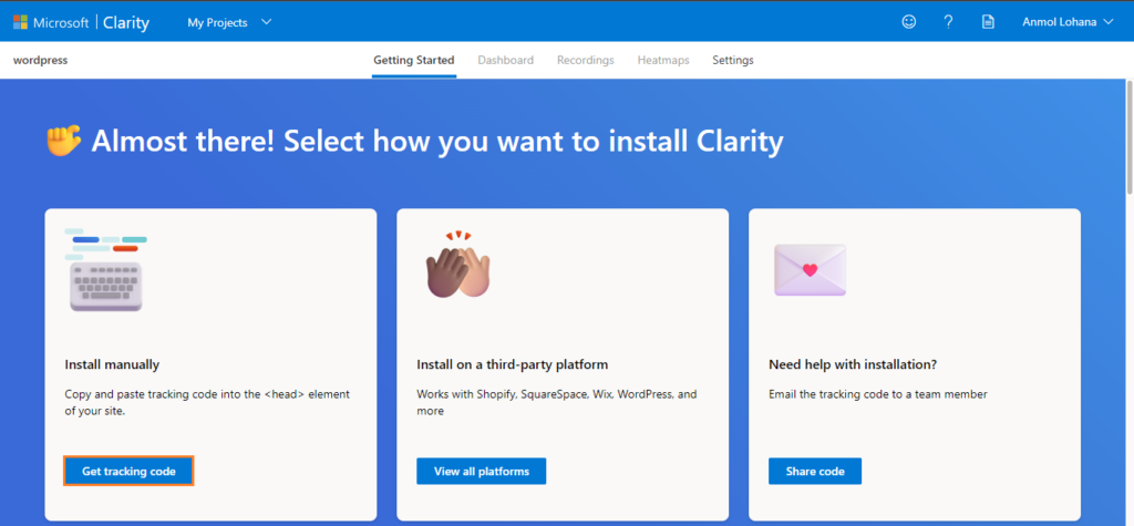 Microsoft Clarity