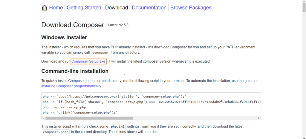 install magento 2 on localhost