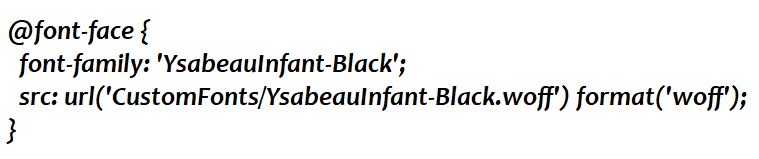 add custom fonts in wordpress