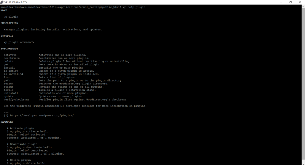 wp-cli