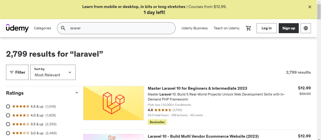 learn laravel