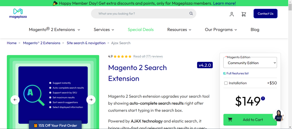Magento Search Extensions